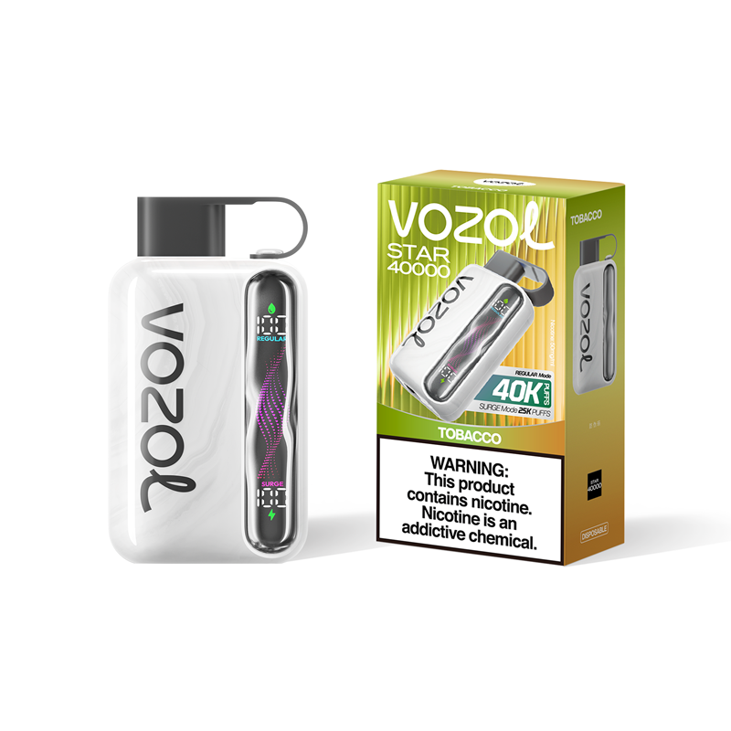 Vozol Star 40000 Puffs Vape in flavor tobacco
