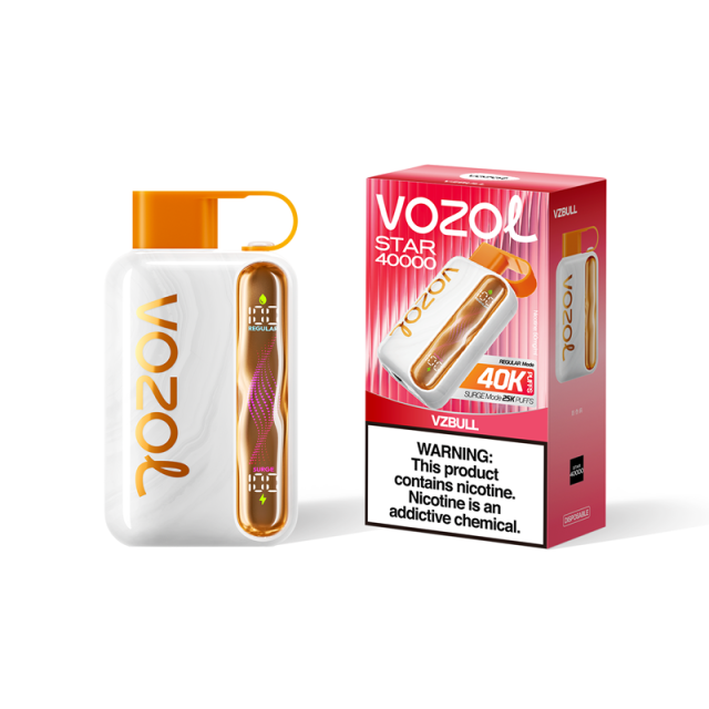 Vozol Star 40000 Puffs Vape in flavor vz bull