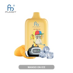 Fumot Digital Box 12000 Puffs Vape featuring the flavor mango on ice