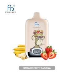 Fumot Digital Box 12000 Puffs Vape featuring the flavor strawberry banana