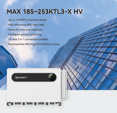 GROWATT Utility-Scale PV Solar Inverter MAX 185-253KTL3-X HV