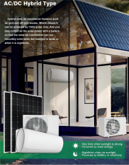 OOT Solar Air Conditioner Splite  DC Compressor inside