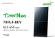Jinko Solar Panel TiGER Neo 625-650 Watt TOPCon N-Type 78 Half Cell  Bifecial Module with Dual Glass 78HL4-BDV