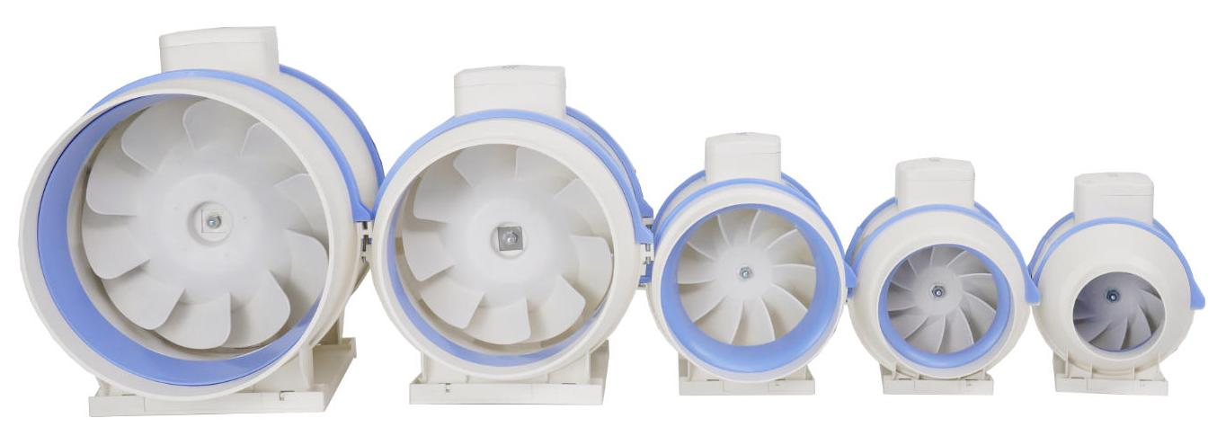 Ventilation System Diagonal Pipe Fan 4inch / 6inch / 8inch / 10inch / 12inch
