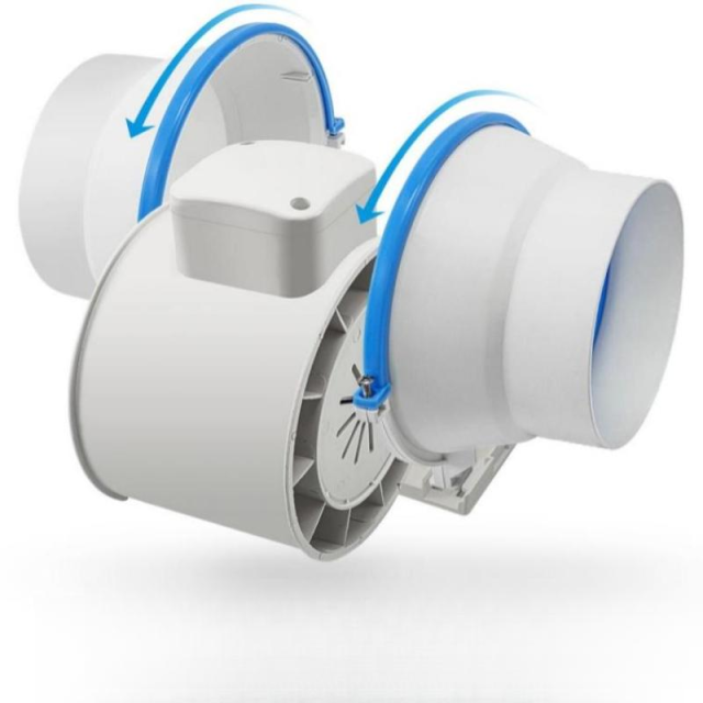 Ventilation System Diagonal Pipe Fan 4inch / 6inch / 8inch / 10inch / 12inch