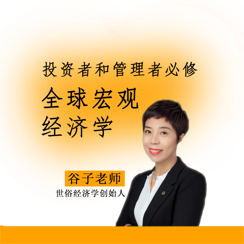 谷子老师全球宏观经济学年会员闭门直播课程快速提升认知变现能力