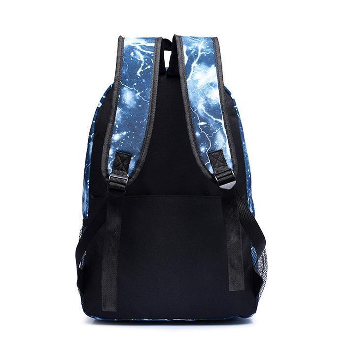 Fortnite Pattern Backpack  School Bag  Luminated Bag for Kids Boys