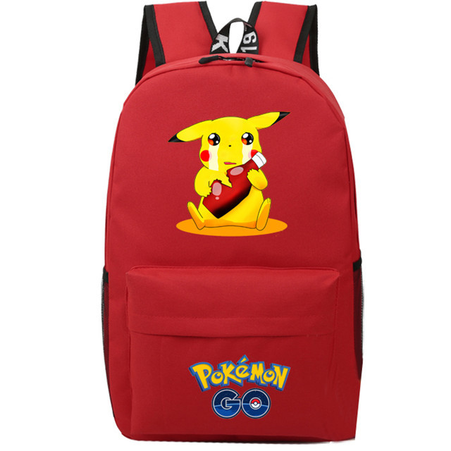 Pokemon Backpack for Teens Boys Girls Students Game Fans Gifts Daily Travelbag