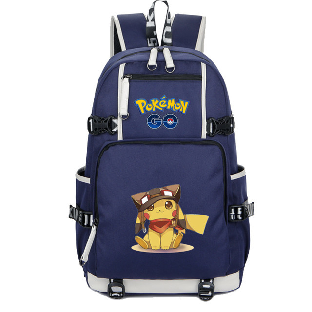 Pokemon Backpack for Teens Boys Girls Students Game Fans Gifts Daily Travelbag