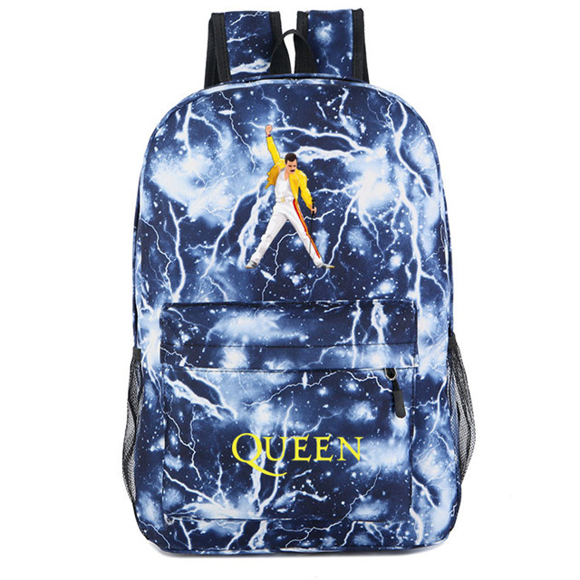 Queen Backpack for Teens Boys Girls Students Game Fans Gifts Daily Travelbag