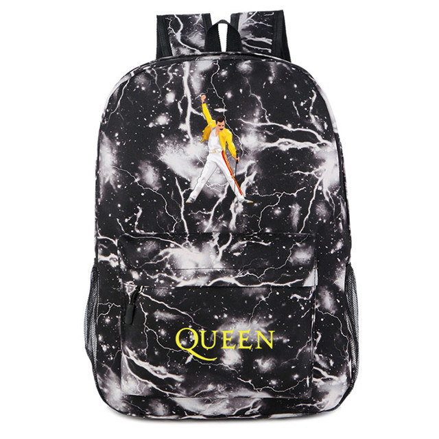 Queen Backpack for Teens Boys Girls Students Game Fans Gifts Daily Travelbag