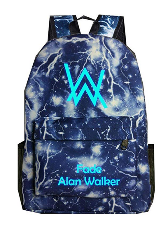 Alan Walker Faded Backpack Students Bookbag Daypack for Teens Boys Girls Back to School Travel Outdoor