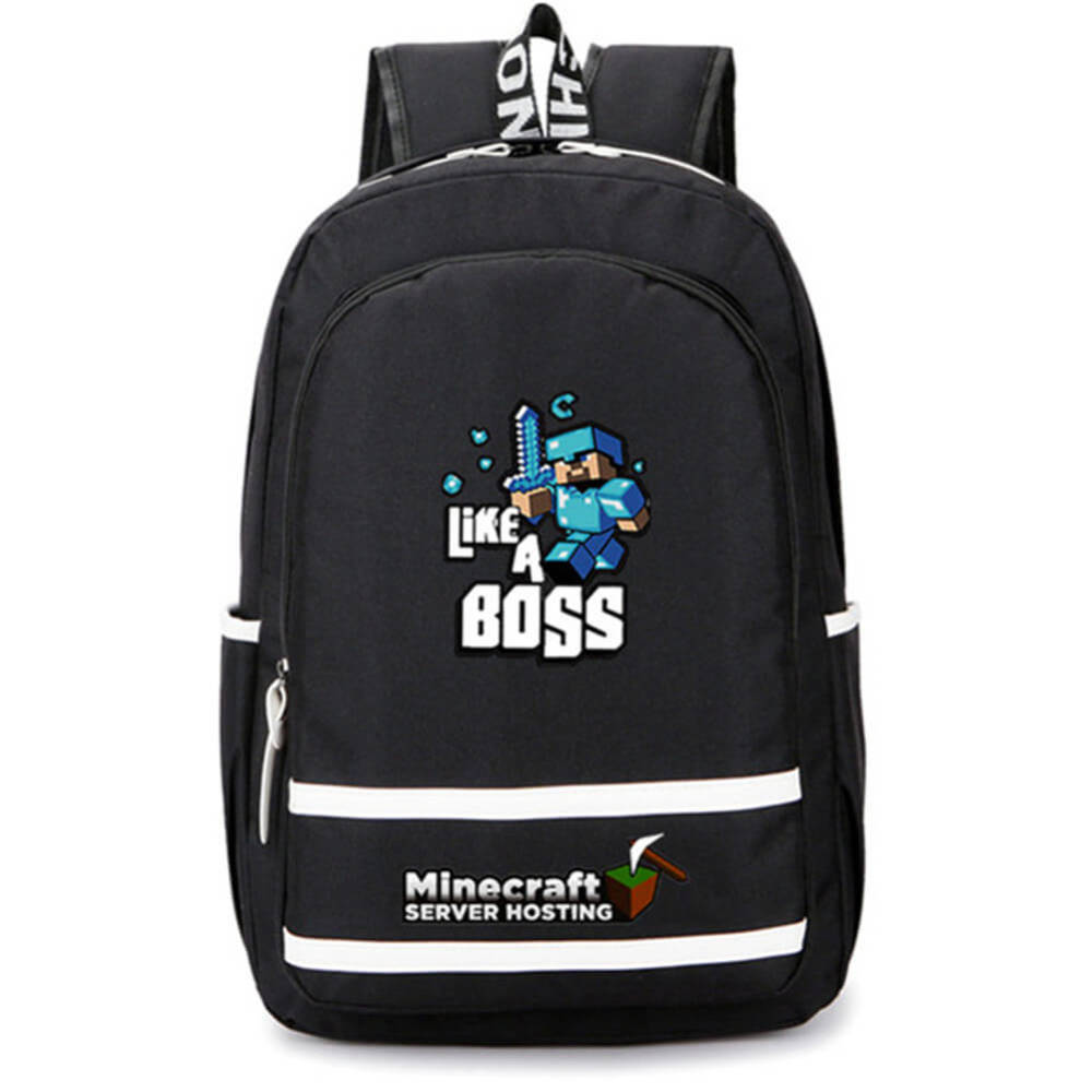 Minecraft  Backpack for Teens Boys Girls Students Game Fans Gifts Daily Travelbag
