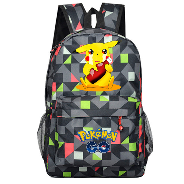 Pokemon Backpack for Teens Boys Girls Students Game Fans Gifts Daily Travelbag