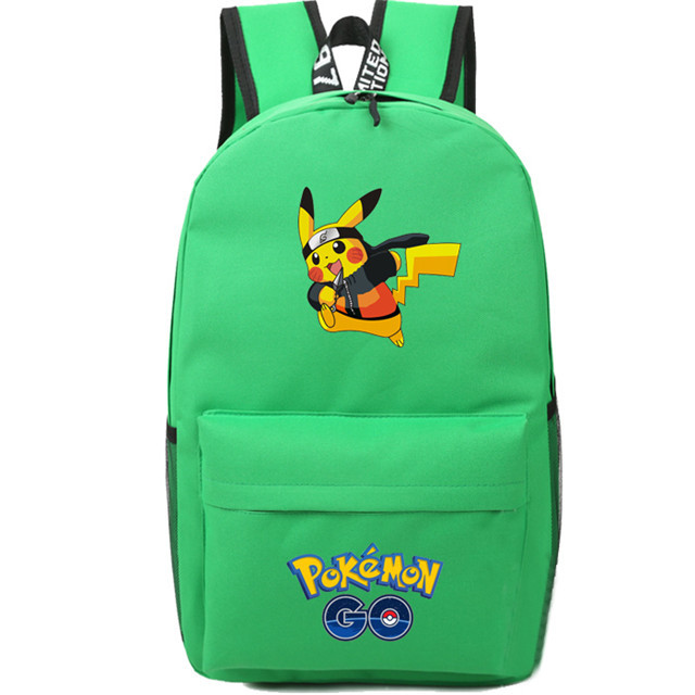 Pokemon Pikachu Backpack for Teens Boys Girls Students Game Fans Gifts Daily Travelbag
