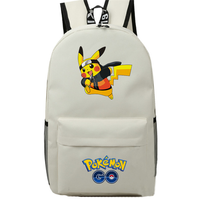Pokemon Pikachu Backpack for Teens Boys Girls Students Game Fans Gifts Daily Travelbag
