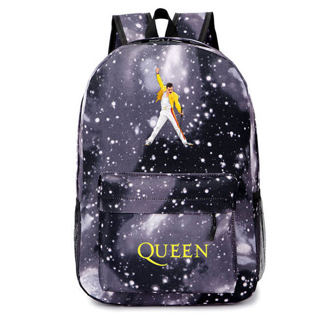 Queen Backpack for Teens Boys Girls Students Game Fans Gifts Daily Travelbag