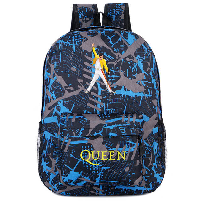 Queen Backpack for Teens Boys Girls Students Game Fans Gifts Daily Travelbag