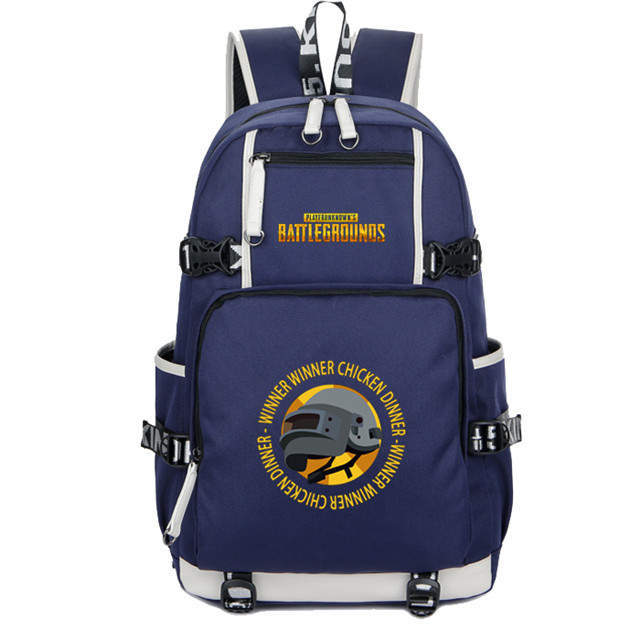 PUBG PLAYERUNKNOWN’S BATTLEGROUNDS Backpack with USB Charging Port for Teens Boys Girls Students Daily Travelbag Game Fans Gifts