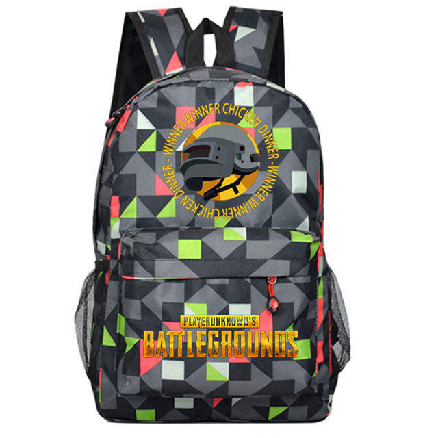 PUBG |PLAYERUNKNOWN’S BATTLEGROUNDS |Backpack for Teens Boys Girls Students Daily Travelbag Game Fans Gifts