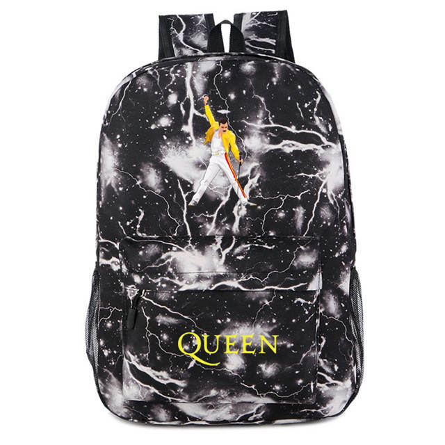 Queen Backpack for Teens Boys Girls Students Game Fans Gifts Daily Travelbag