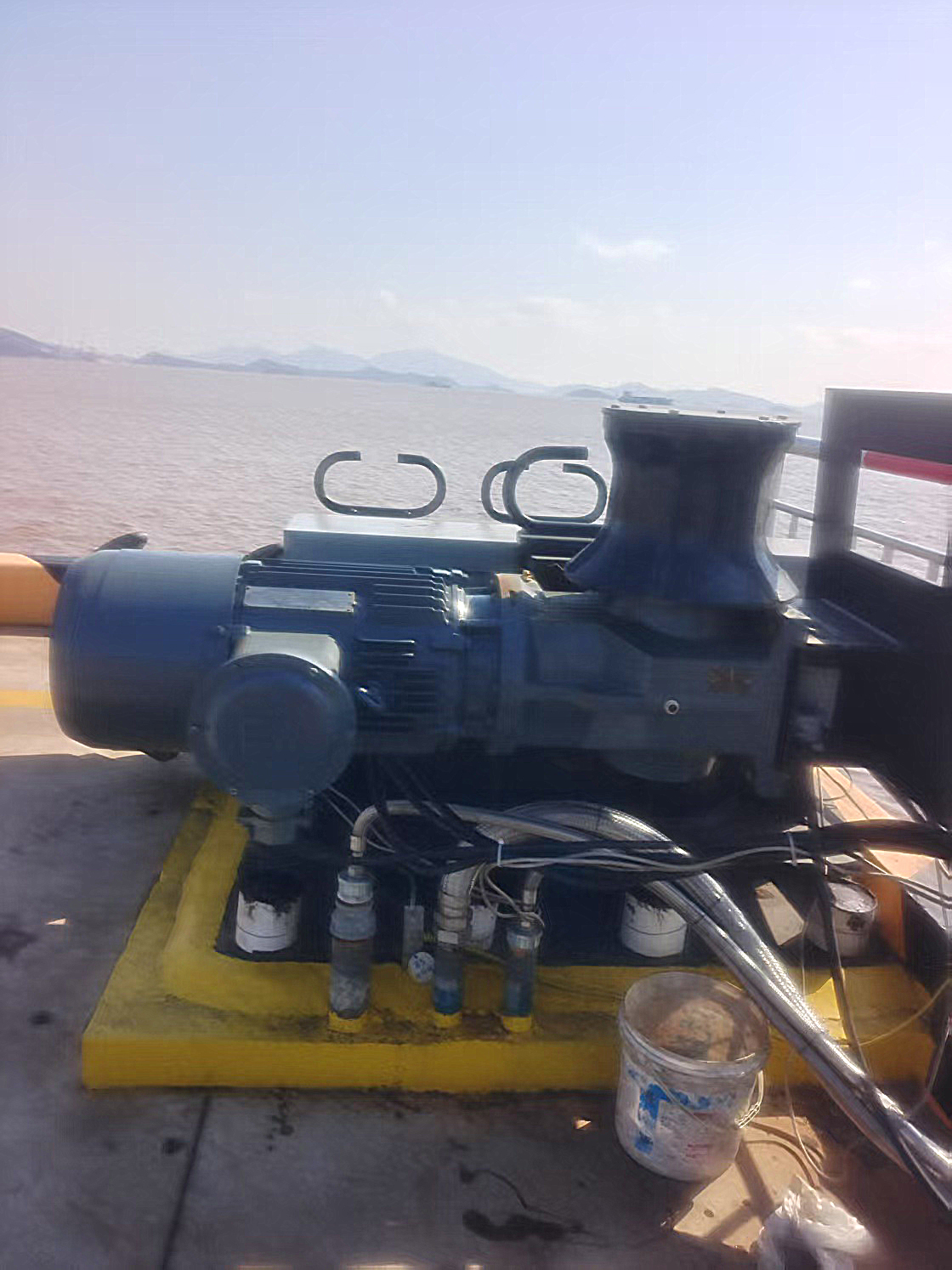 Ship Mooring Equipment Gear Motor