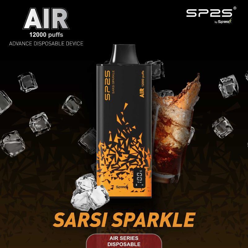 SP2S AIR 12000 PUFFS  Rechargeable Disposable Pre-order