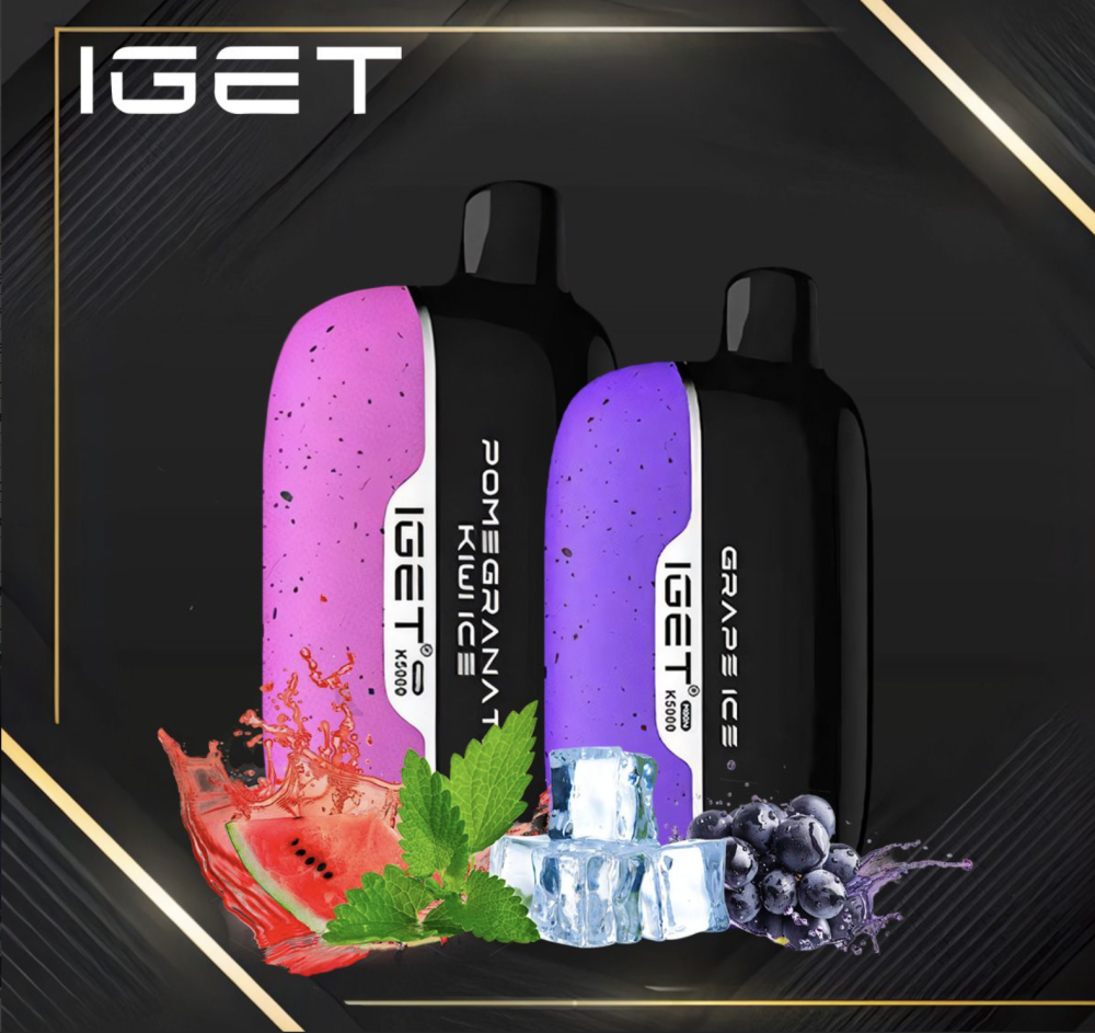 Cherry snow pear ice-IGET Moon K5000 Puffs