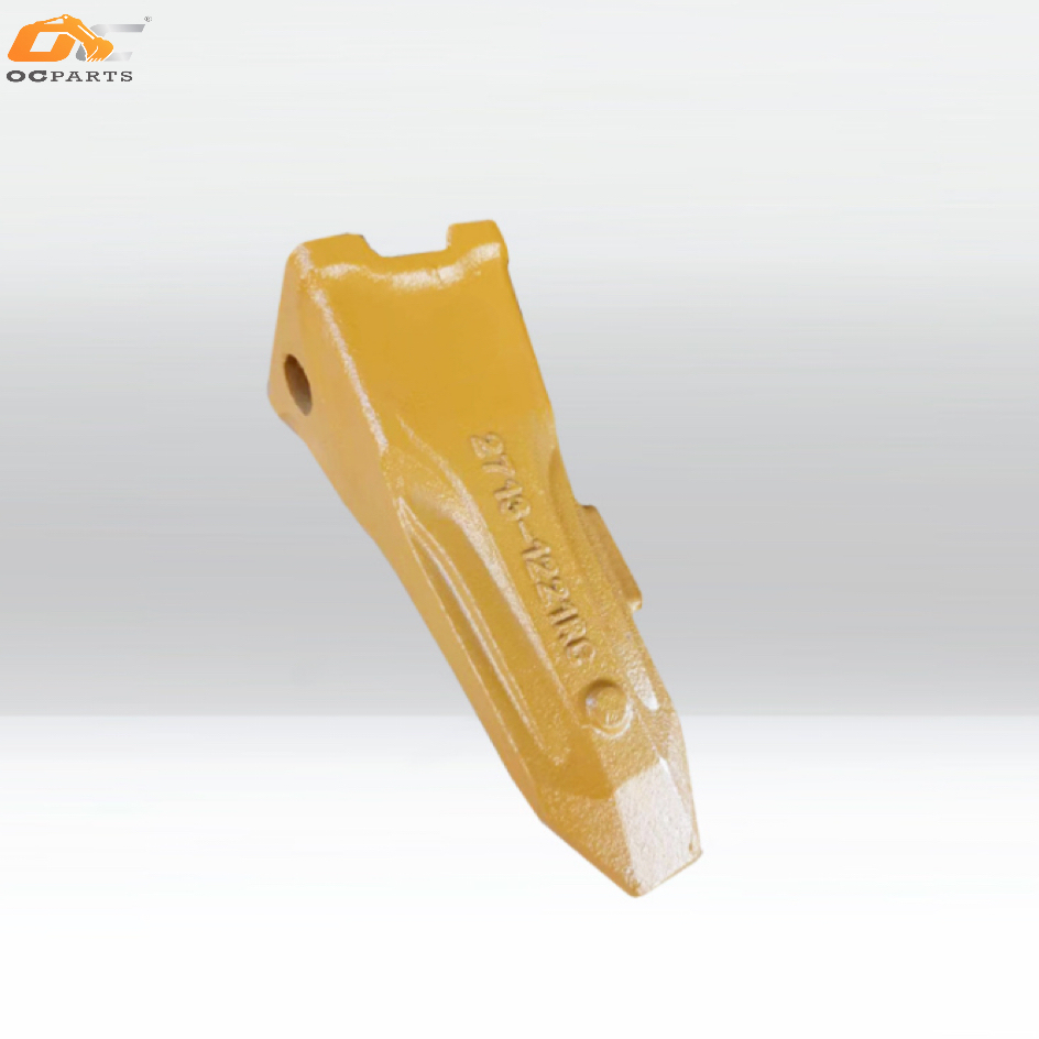 Heavy Duty Excavator Parts Bucket Tooth 2713-1221RC For Daewoo DH130