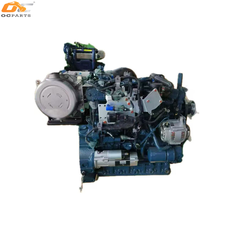 Excavator Parts Kubota Motor V3307-Cr-T Diesel Engine assembly 54.6kw