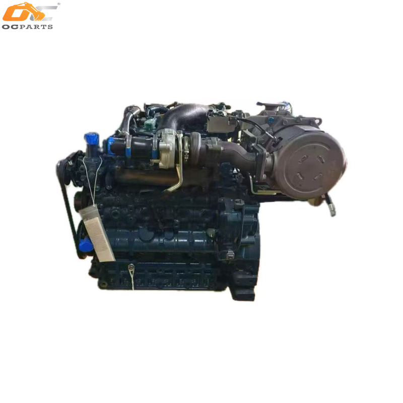 Excavator Parts Kubota Motor V3307-Cr-T Diesel Engine assembly 54.6kw