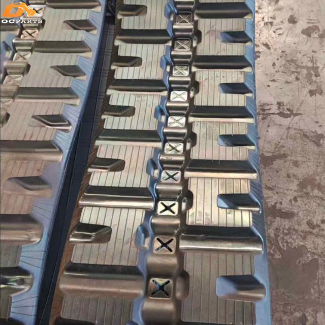 400 mm Wide OEM Rubber Track with 86 mm Pitch and 58 Links
