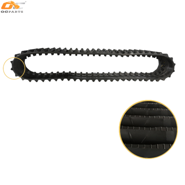 OEM Agricultural Machine Crawler Harvester Rubber track 400x90