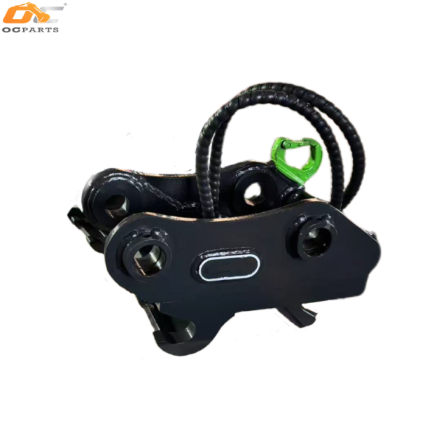 Excavator Flat Push Type Triple Lock Quick Hitch Hydraulic Quick Coupler