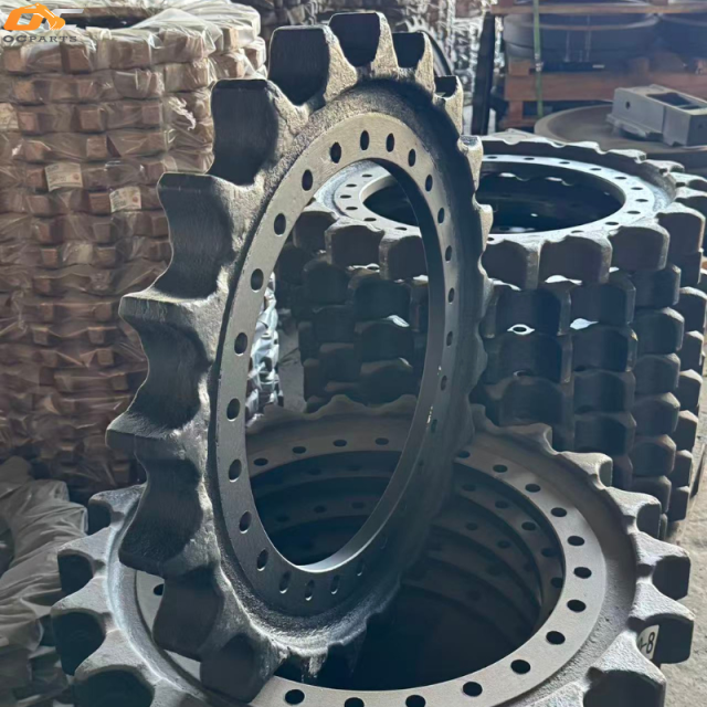 Track Parts For Crawler Driving Sprocket fits for Kobelco Excavator SK200-8