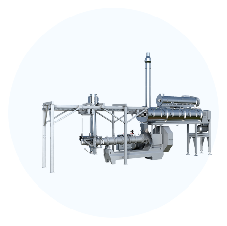 FAMSUN Single-Screw Pet Food Extruder