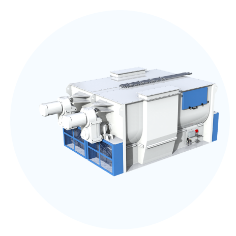 FAMSUN SLHY(ZL) Series Twin-Shaft Ribbon Mixers