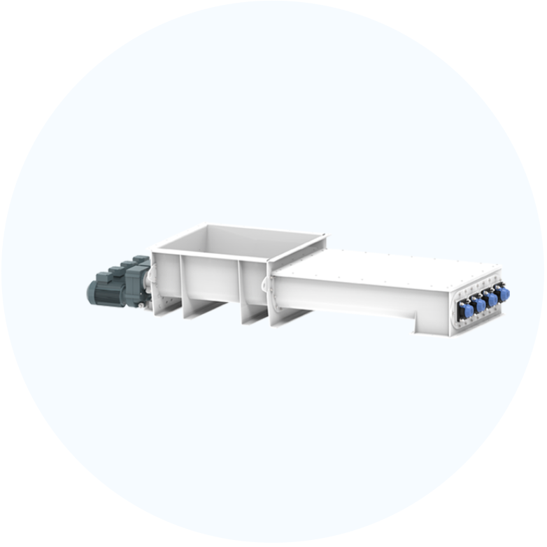FAMSUN LSUW Multi-Row Screw Conveyor