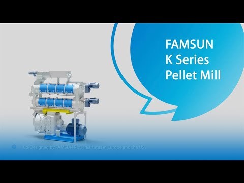 FAMSUN K Series Pig and Poultry Pellet Mill