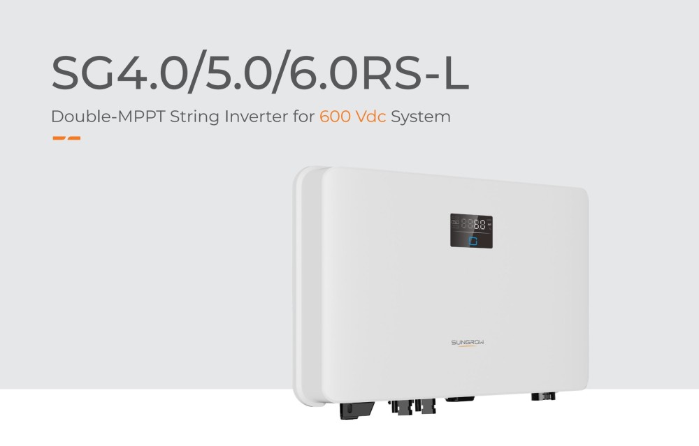 SUNGROW PV Inverter SG4.0/5.0/6.0RS-L