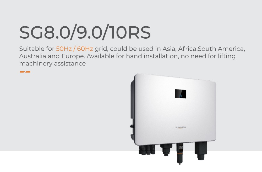 SUNGROW PV Inverter SG8.0/9.0/10RS