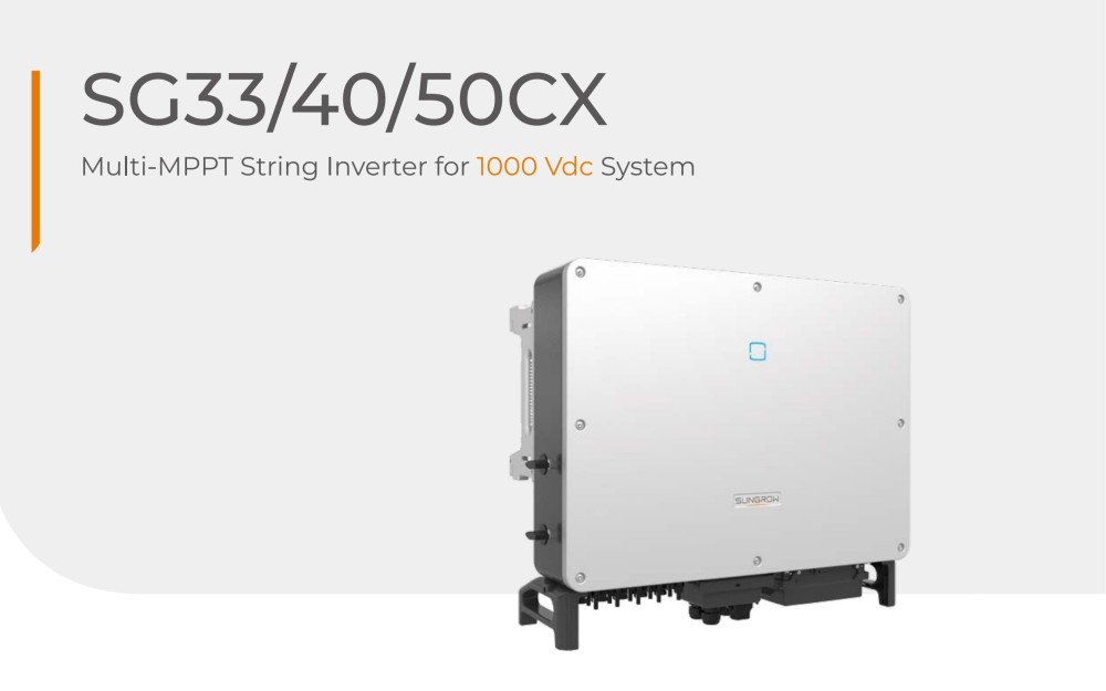 SUNGROW PV Inverter SG33/40/50CX