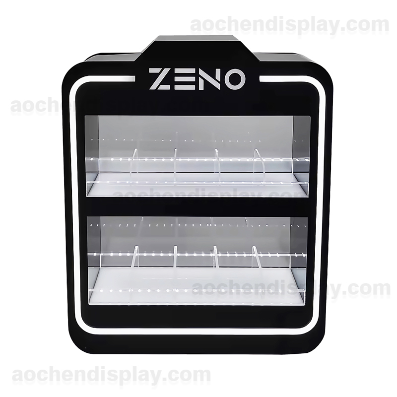 E-liquid and Vape Display Stand,E-liquid and Vape Display Stand - LED E-Cigarette Display Case