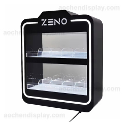 E-liquid and Vape Display Stand,E-liquid and Vape Display Stand - LED E-Cigarette Display Case