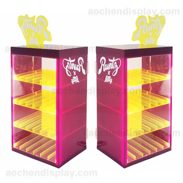 Neon Vape Display Case,Neon Vape Display Case - Acrylic Electronic Cigarette Display Stand