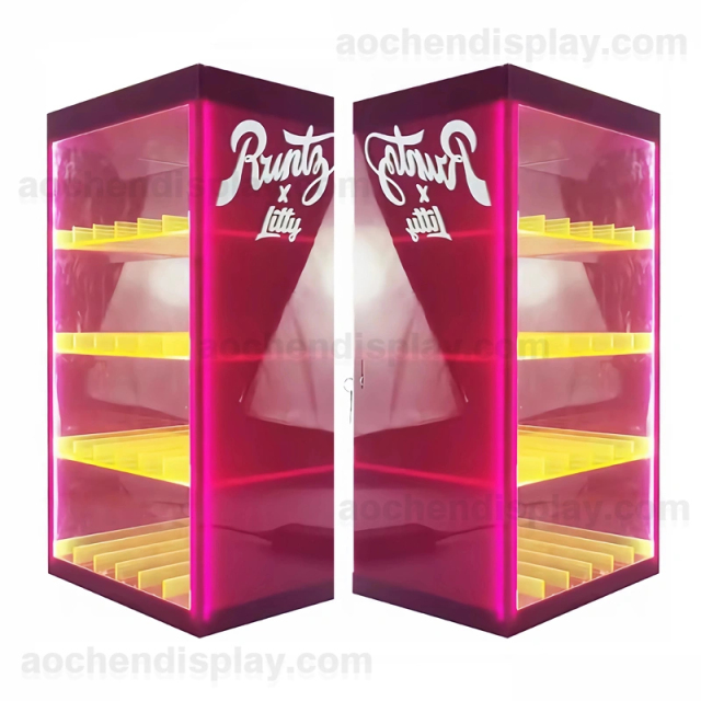 Neon Vape Display Case,Neon Vape Display Case - Acrylic Electronic Cigarette Display Stand