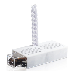 4 in 1 Lucite Havdalah Set,4 in 1 Lucite Havdalah Set with Besamim Box, Candles & Match Holder | Personalized Judaica Gift