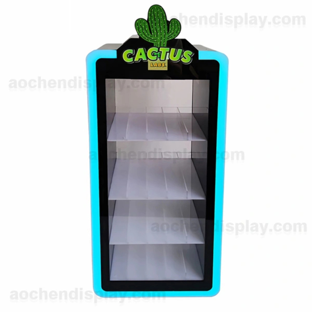 Coconut Tree Design Countertop E-Cigarette Showcase,Vape Display Case – Coconut Tree Design Countertop E-Cigarette Showcase