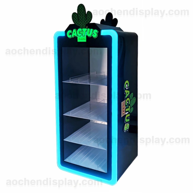 Coconut Tree Design Countertop E-Cigarette Showcase,Vape Display Case – Coconut Tree Design Countertop E-Cigarette Showcase