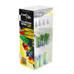 E-Liquid Display Case,E-Liquid Display Case - Custom Vape Shop Retail Display Cabinet